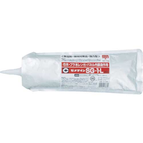 セメダイン SG-1L (白色) 1kg (建築内装用・多用途タイプ)AX-088 AX-088