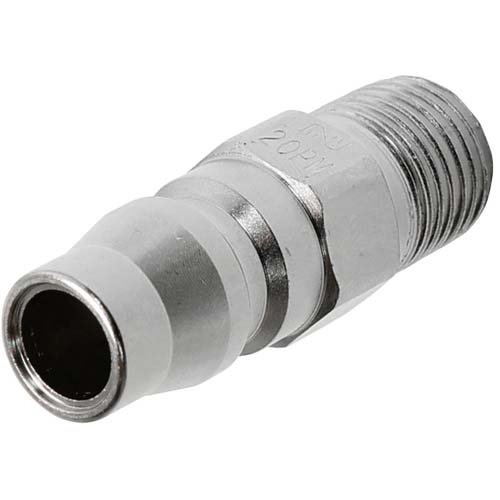 日東 ハイカプラ鋼鉄製(めねじ取付用プラグ)相手側Rc1/4 耐圧力2.0Mpa(00282) 20PM STEEL