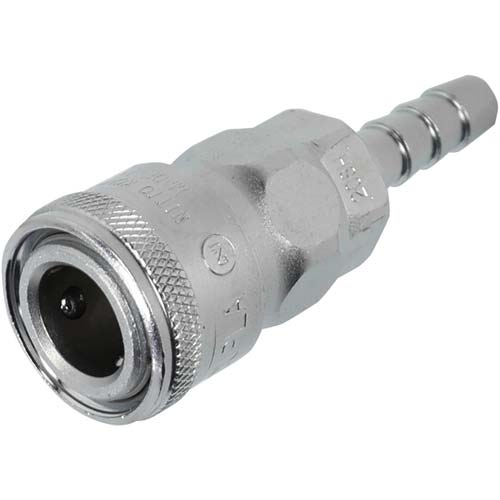 日東 ハイカプラ 鋼鉄製 ニトリルゴムNBR(SG)(ホース取付用ソケット)相手側1/4インチ 耐圧力2.0Mpa(00301) 20SH STEEL NBR