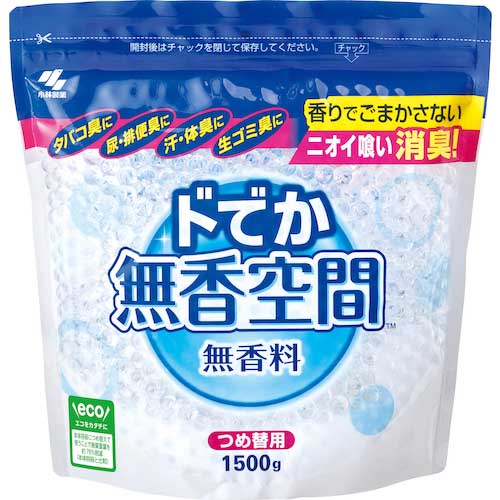 小林製薬 ドでか無香空間 つめ替用無香料 4987072089750