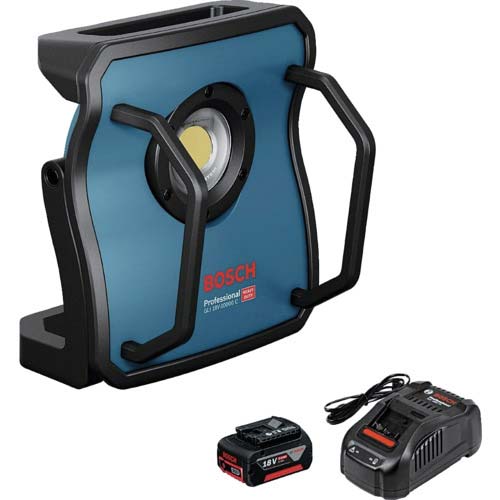 ボッシュ 18VコードレスライトLED+バッテリー充電器セット GLI18V-10000CSET