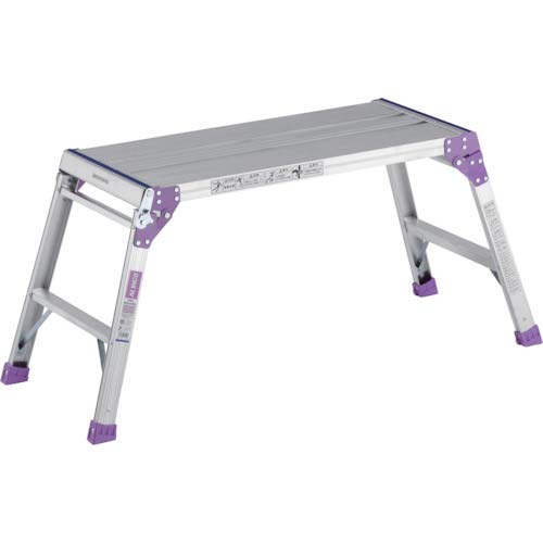 アルインコ 足場台 400×881mm 高さ0.55m 最大使用質量100kg PXGV510FW