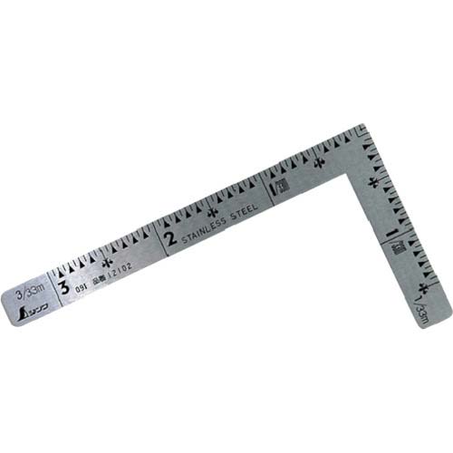 シンワ 小型曲尺 三寸法師 寸目盛 12102