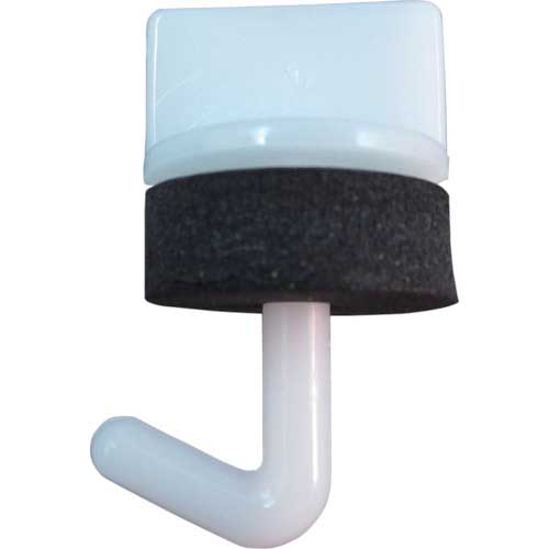 DAIDOHANT ワンタッチプラフック 白 25MM 100入り 00032448