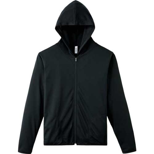 glimmer ドライジップパーカーー00338-AMZ-ブラック-M 00338-AMZ-BLK-M