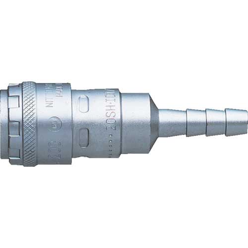 日東 ホース取付用ソケット ハイカプラ200 鋼鉄製 相手側ホースサイズ1/4(71209) 200-20SH STEEL NBR