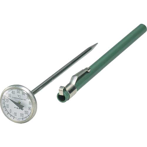 佐藤 ポケットバイメタル温度計 -10〜110℃ (2060-11) 2060-11