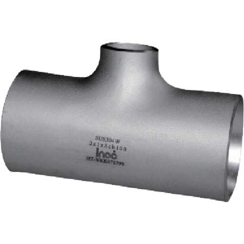 【廃番】inoc 径違いチーズ SUS304 TR 80A×32A 呼び厚さ10S 304TR80A32A10S