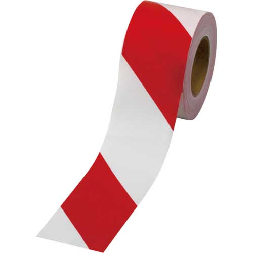 ユニット 非粘着テープ 赤白 374-113