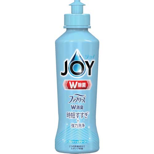 【廃番】P&G ジョイ W除菌 食器用洗剤 ファブリーズW消臭 フレッシュクリーン 本体 170ml 402309