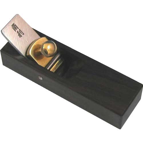 【廃番】KAKURI 細工用 黒檀豆鉋 No.14 角面取 30度 41563