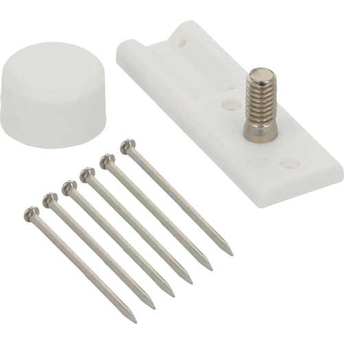 YAHATA 金具用石こうピンLONG白 M4×10【2個入り】 4944825554521