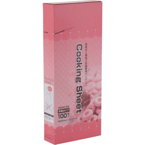 大黒 FMクッキングシート 平判 FM40-60 100枚入 6403514