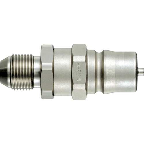 日東 HSPカプラ おねじタイプ/平行ねじ・おすシート(07812) 6HP-GP STEEL NBR