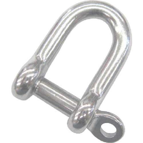 【廃番】水本 ステンレス ネジシャックル 呼び6mm 長さ24mm B-248