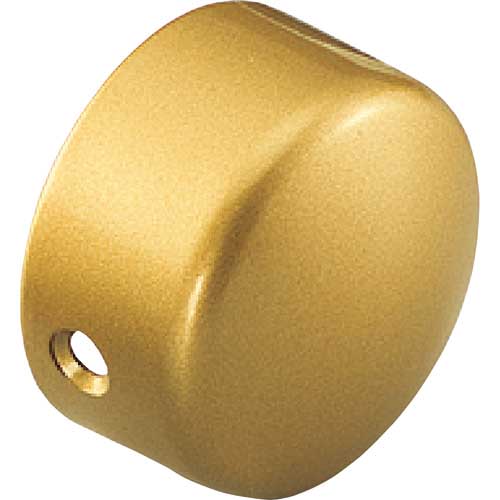 SHIROKUMA エンドキャップ横穴 38φ AG BR-108-38-AG