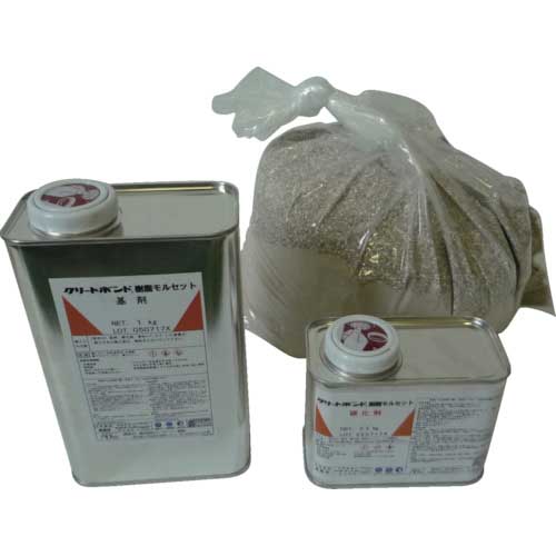 【廃番】ABC エポキシ樹脂モルタル クリートボンド樹脂モルセット9kg(床面) CEM999SZ