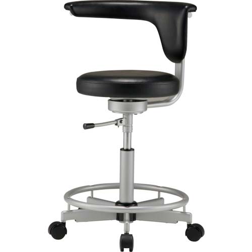 東洋工芸 ワーキングスツール(リング付き)ブラック CM-117-VBK