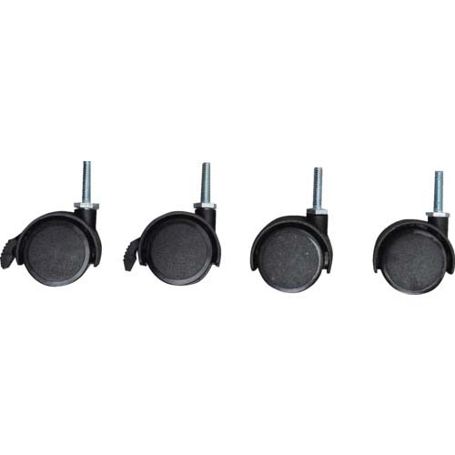 アイリスオーヤマ 108440 カラーメタルラックキャスター CMM-4MC ブラック CMM-4MC-BK