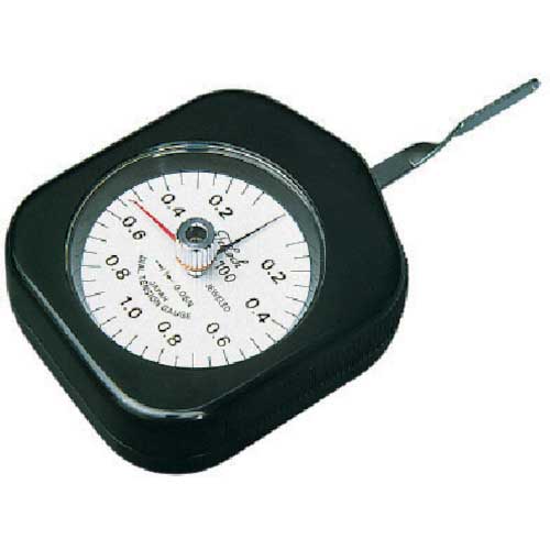 【廃番】TECLOCK ダイヤルテンションゲージ 測定範囲0.06〜0.5mN DTN-50G