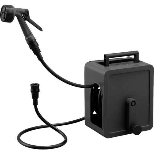 アイリスオーヤマ 292684 フルカバーコンパクトホースリール10m ダークグレー FCH-10M-DH