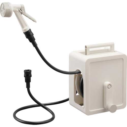 アイリスオーヤマ 291559 フルカバーコンパクトホースリール10m ホワイト FCH-10M-W