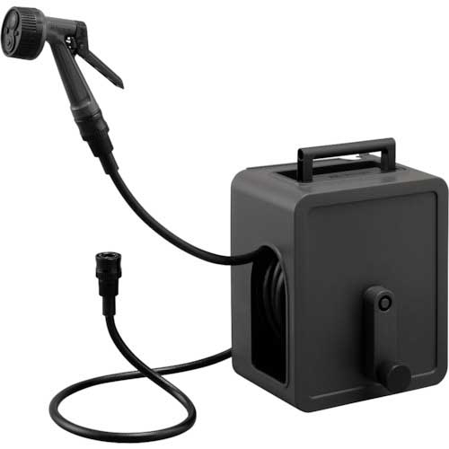 アイリスオーヤマ 292685 フルカバーコンパクトホースリール15m ダークグレー FCH-15M-DH