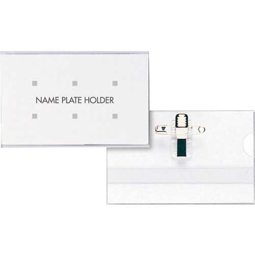 OP セル名札 名刺サイズ 両用クリップ 1枚入 L-11P