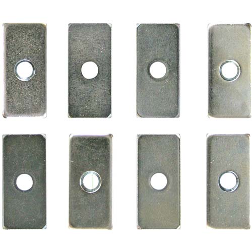 WAKI マグネット補助プレート MGP-005 8個入