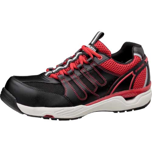 ミドリ安全 通気底 MPV-01ブラック/レッド 27.5cm ※順次、品番:「MPV⇒MV」に変更予定 MPV-01-BK/RD-27.5