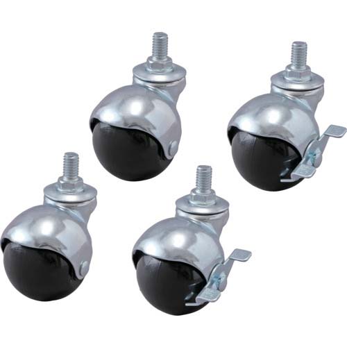 アイリスオーヤマ 537875 メタルラック用ボール型キャスター MR-25BC