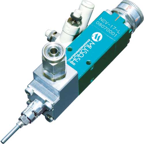【廃番】MUSASHI 大流量ニードルコントロールバルブ 「MINI VAL」 NCV-17L-1P-2N