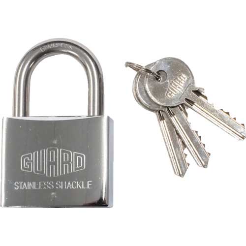 ガード ステンレスシャックル南京錠 40mm NO.5000-40