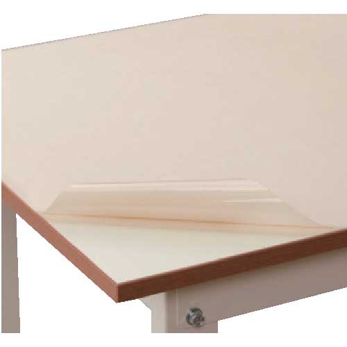 フロンケミカル 実験台、作業台用 耐熱・耐薬品シート 1200X600 NR0499-002