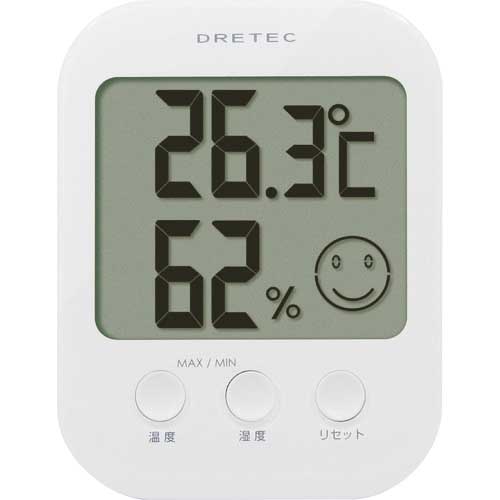 dretec デジタル温湿度計 オプシス O-230WT