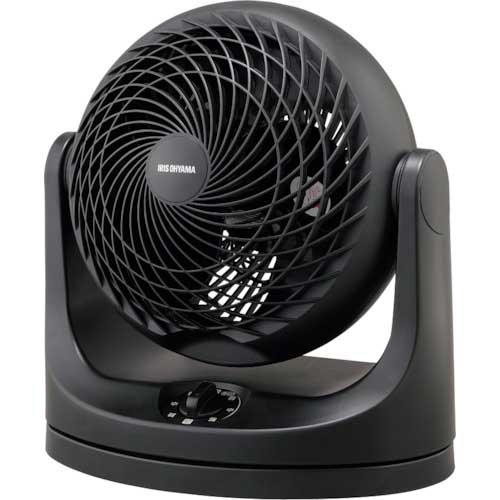 アイリスオーヤマ 283238サーキュレーター 14畳 首振り マカロン型 PCF-MKM18-B