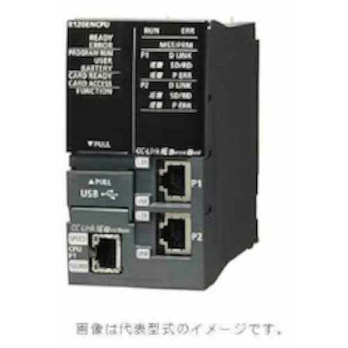 三菱電機 シーケンサRシリーズ (MELSECIQ-R) CC-Link IE内蔵シーケンサCPUユニット R04ENCPU