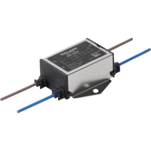 【廃番】TDKラムダ ノイズフィルタ RSEL ワイヤ・低漏洩電流特性 250V 6A RSEL-2006WL