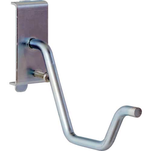 TRUSCO パンチングパネル用電気ドリルフック2穴掛け 1本爪 SF-S-4