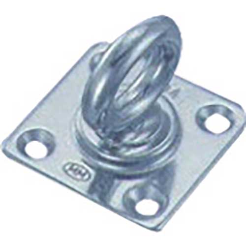 水本 ステンレス 回転アイプレート 50mm×50mm 使用荷重0.29kN SI-8