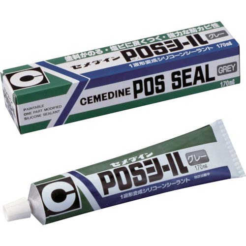 セメダイン POSシール グレー 170ml(変成シリコン) SM-365