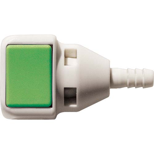 日東 キューブカプラ相手側取付サイズ内径φ6チューブ(65155) SPC-06SH-GRN POM NBR