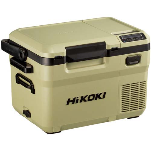 HiKOKI 18V-14.4V コードレス冷温庫 コンパクトサイズ10.5L サンドベージュ マルチボルトセット品 UL18DD-XMBZ