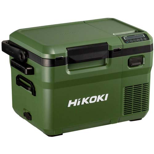 HiKOKI 18V-14.4V コードレス冷温庫 コンパクトサイズ10.5L フォレストグリーン マルチボルトセット品 UL18DD-XMGZ