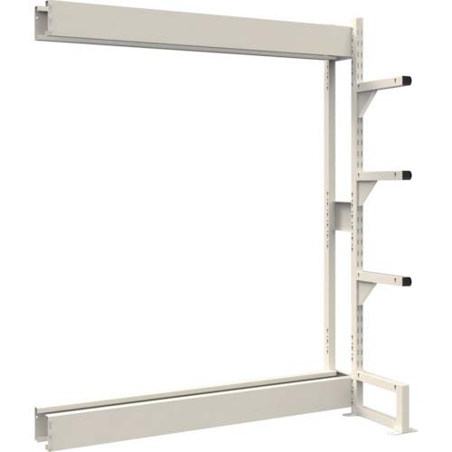 TRUSCO ボルトレス長尺保管棚M1.5 単式連結900X450XH2100 4段 VRM1.57354B