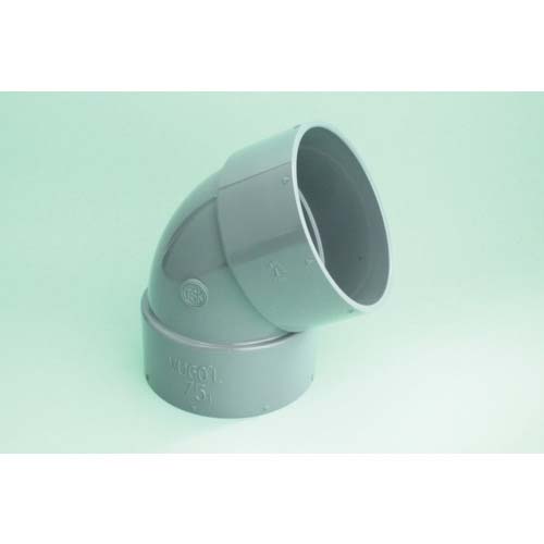 トーエー VU継手 60°エルボ 100 VU60L100