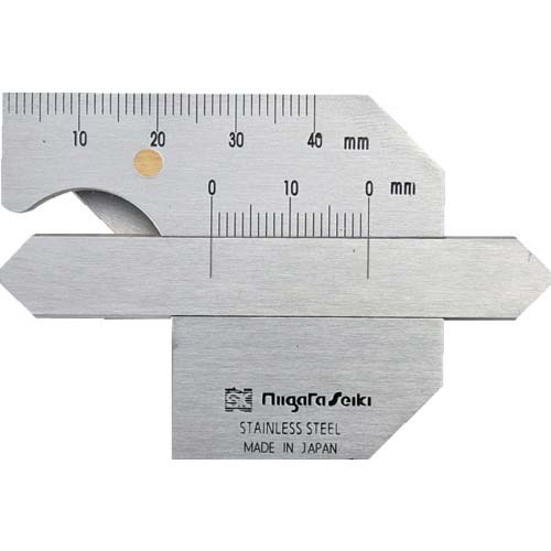 SK 溶接ゲージ(脚長/余盛/すみ肉のど厚/開先角度/ルート間隔) WG-1