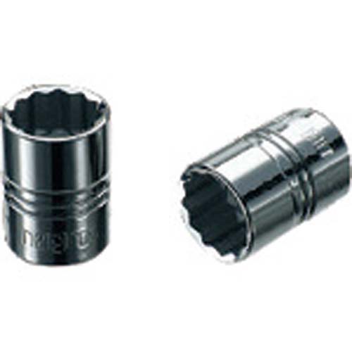 ネプロス インチ 6.3sq.ソケット(十二角) 対辺寸法11/32inch 差込角6.3mm 全長18.5mm NB2-11/32W