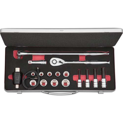 【廃番】KTC 2024SKSALE トルクル採用セット(シルバー) SK41724TQ