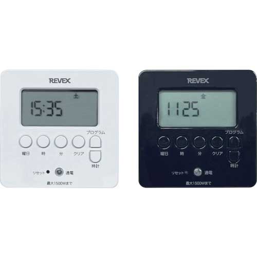REVEX デジタルタイマー ホワイト PT80DW